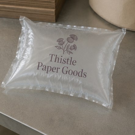 Custom air pillows for small business shipping