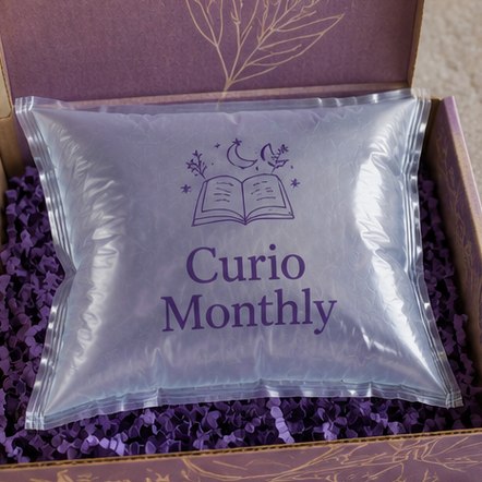 Customized air pillows for subscription boxes